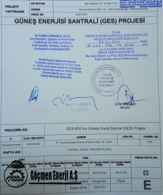GES Projelendirme